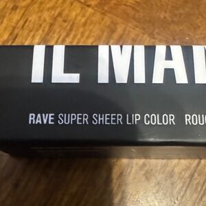 IL MAKIAGE Rave Super Sheer Lip Color - Black & White Packaging x 2